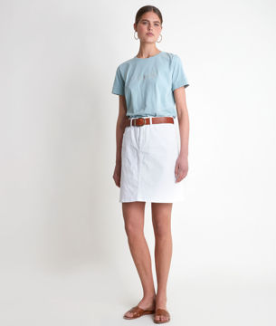 Picture of ETOILE ECRU DENIM SKIRT